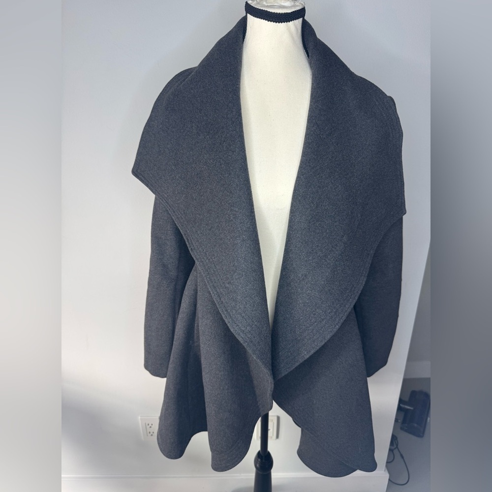 BCBGMaxAzria Gray Coat - Size M - Picture 1 of 17